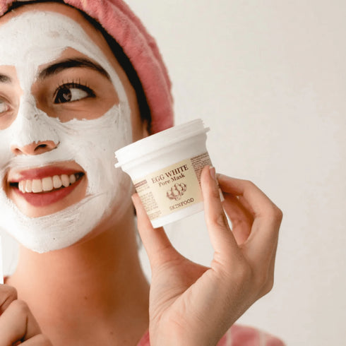 Egg White Pore Mask - WowSkin Romania